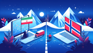 فاصله ایران تا نروژ