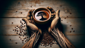 تنه درخت در فال قهوه