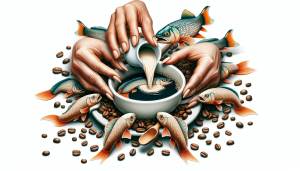سفره ماهی در فال قهوه