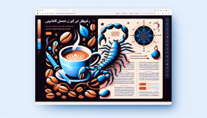 عقرب در فال قهوه