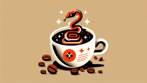 مار در فال قهوه