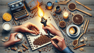 مشعل در فال قهوه