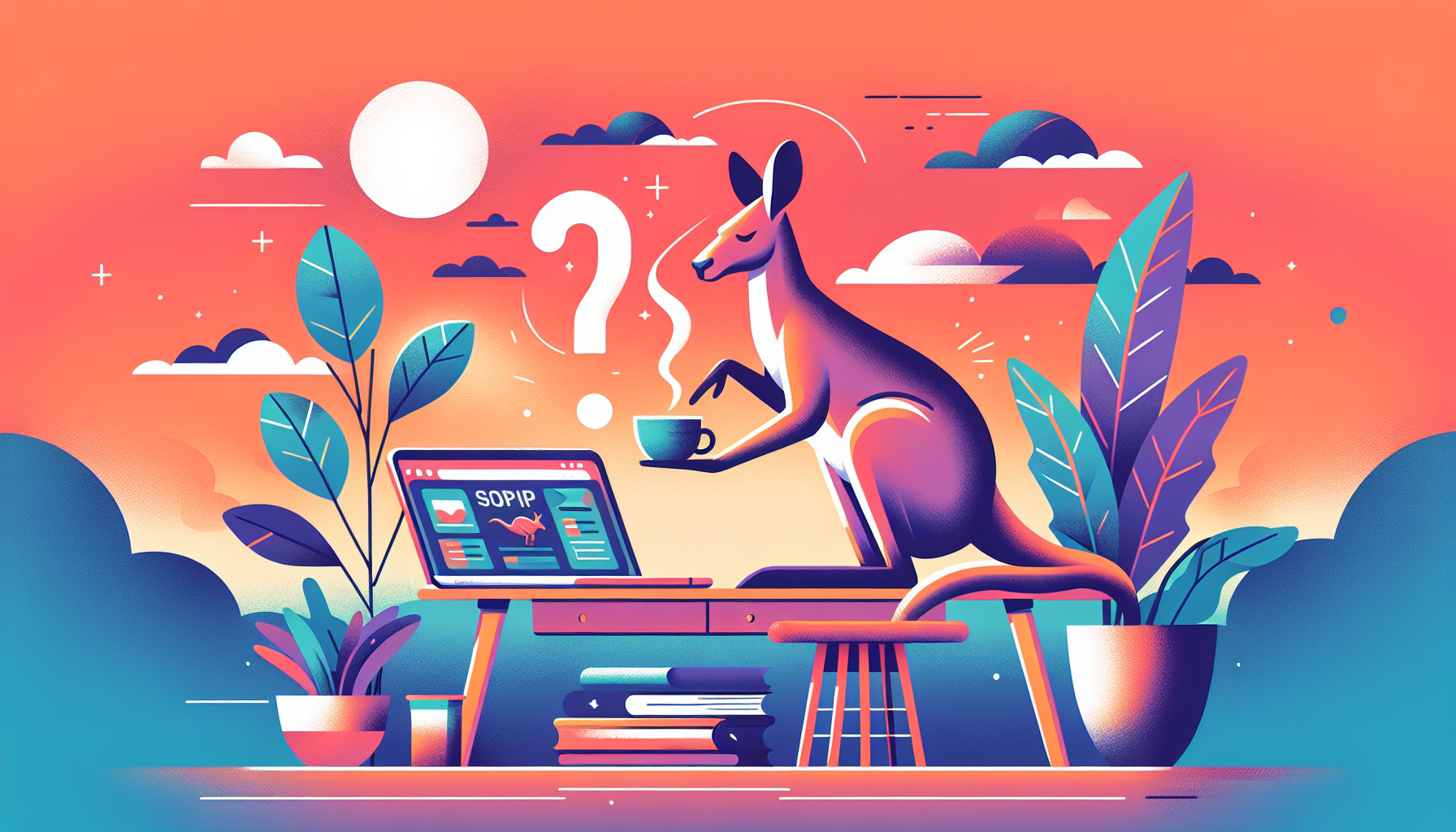 کانگورو در فال قهوه