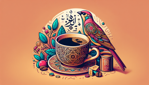 گنجشک در فال قهوه