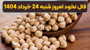 فال نخود امروز شنبه 24 خرداد 1404