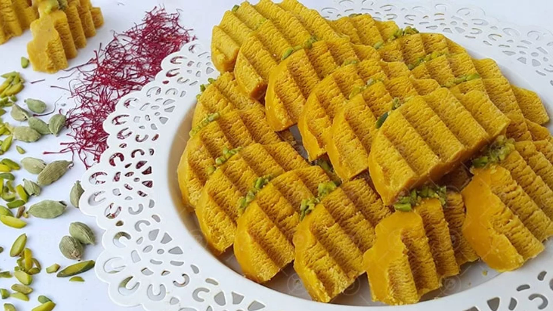 طرز تهیه حلوا نثار ارومیه
