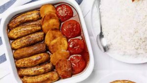 طرز تهیه خوراک کدو و بادمجان