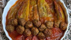 طرز تهیه مشته بادمجان