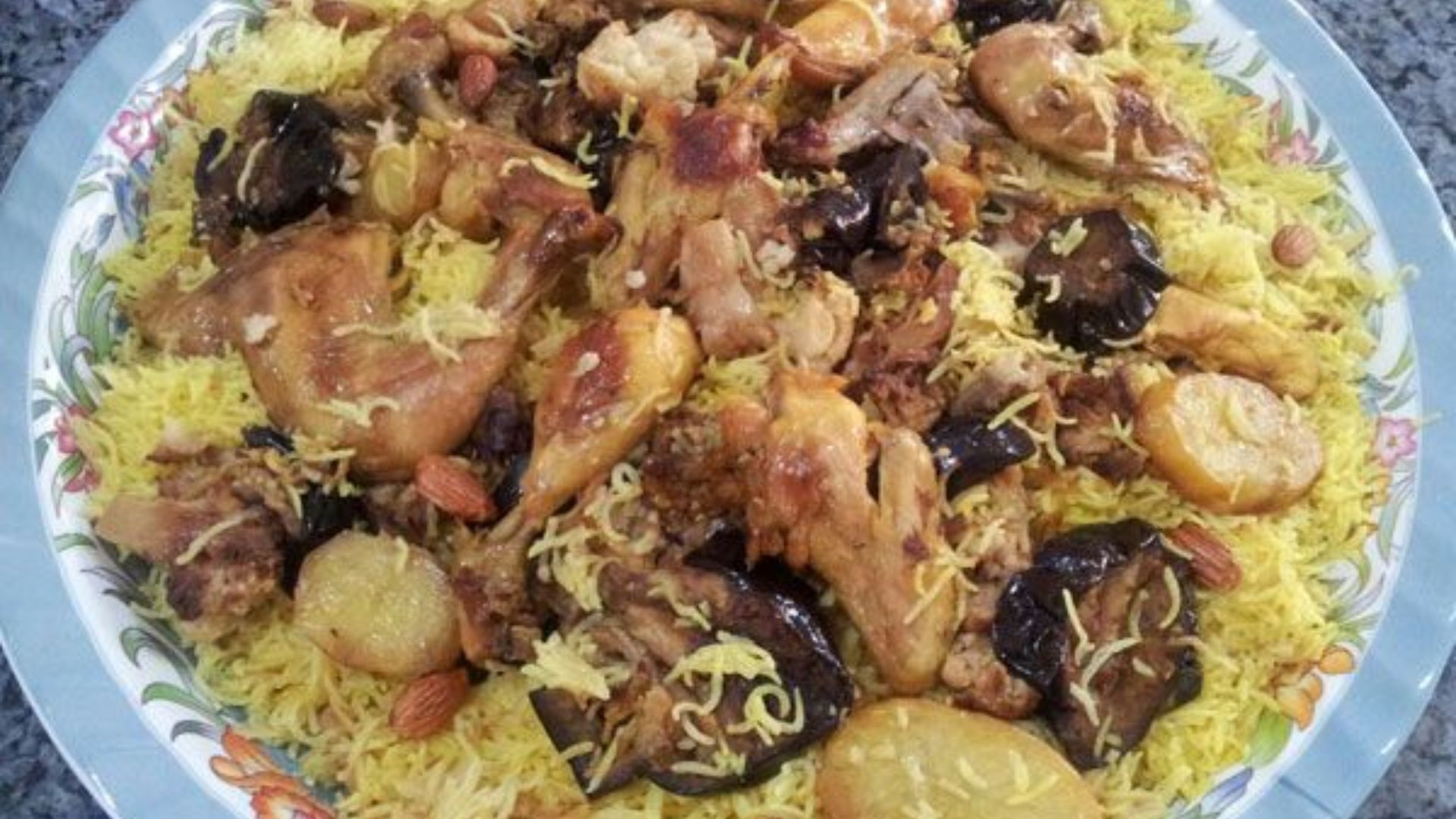 طرز تهیه مقلوبه مرغ