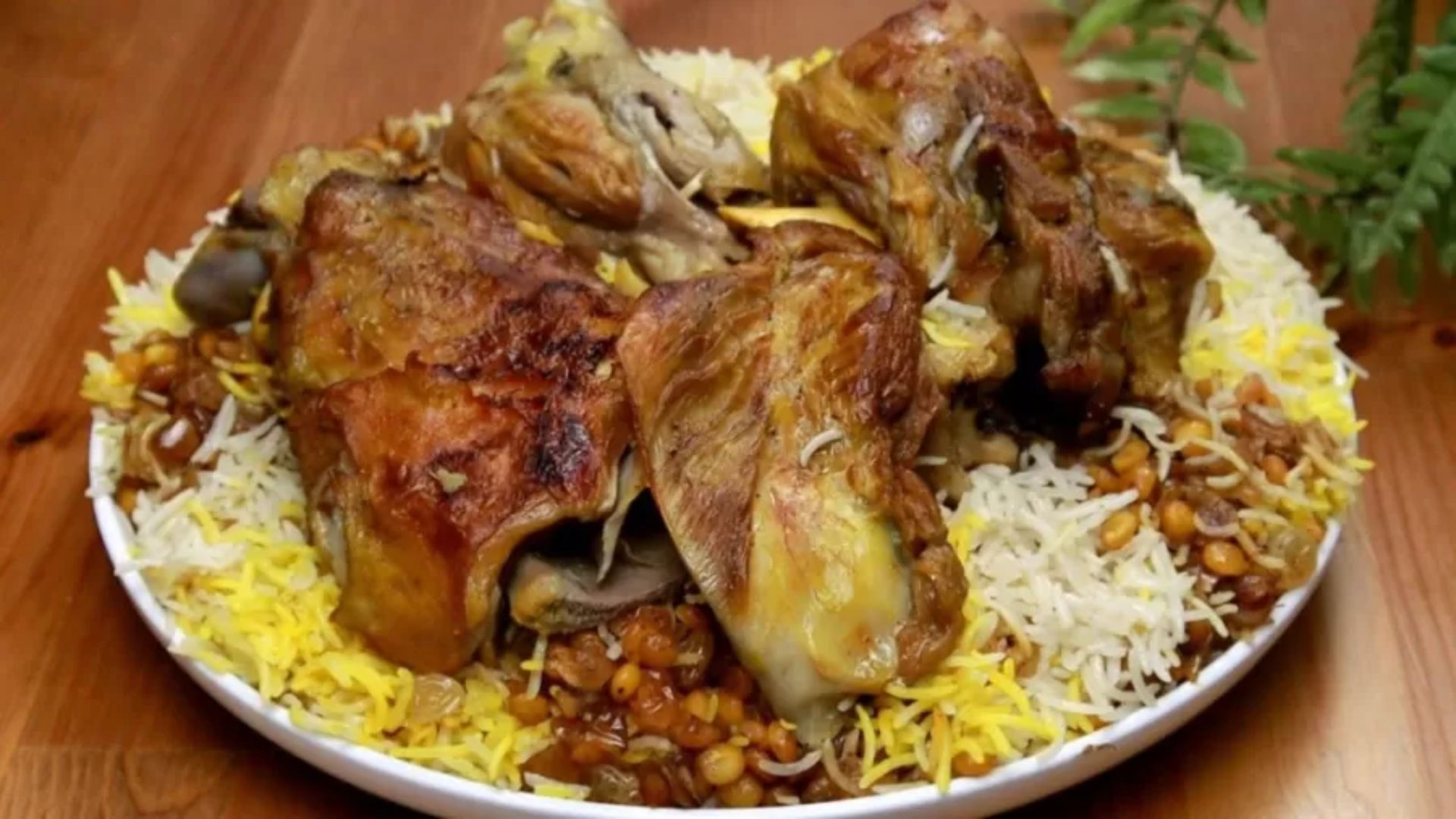 طرز تهیه پلو گوشت عربی