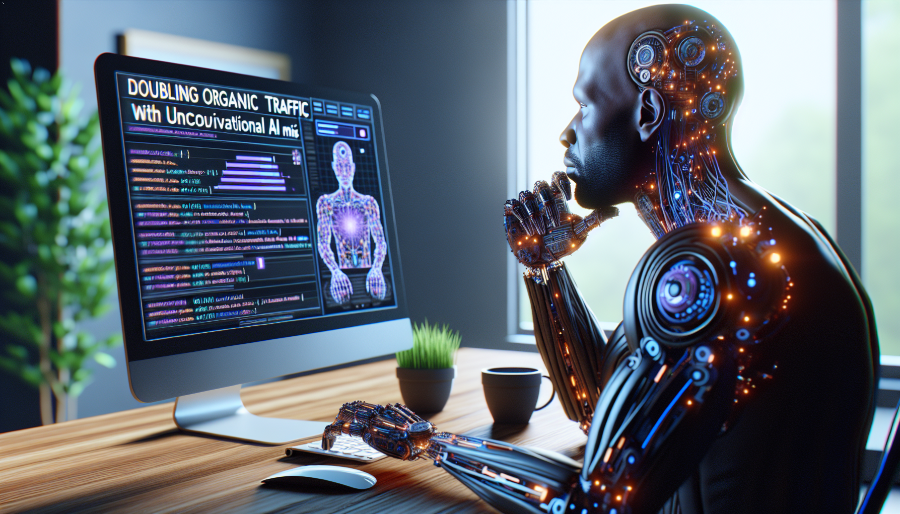 همین امروز ترافیک ارگانیک خود را دو برابر کنید: یک روش غیرمتعارف با AI