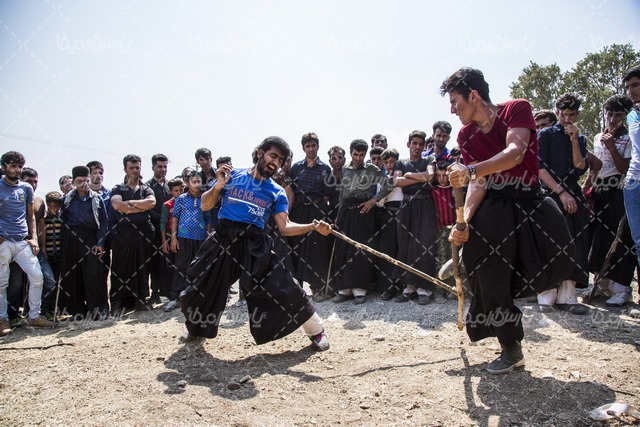 چوب بازی افغانی محلی