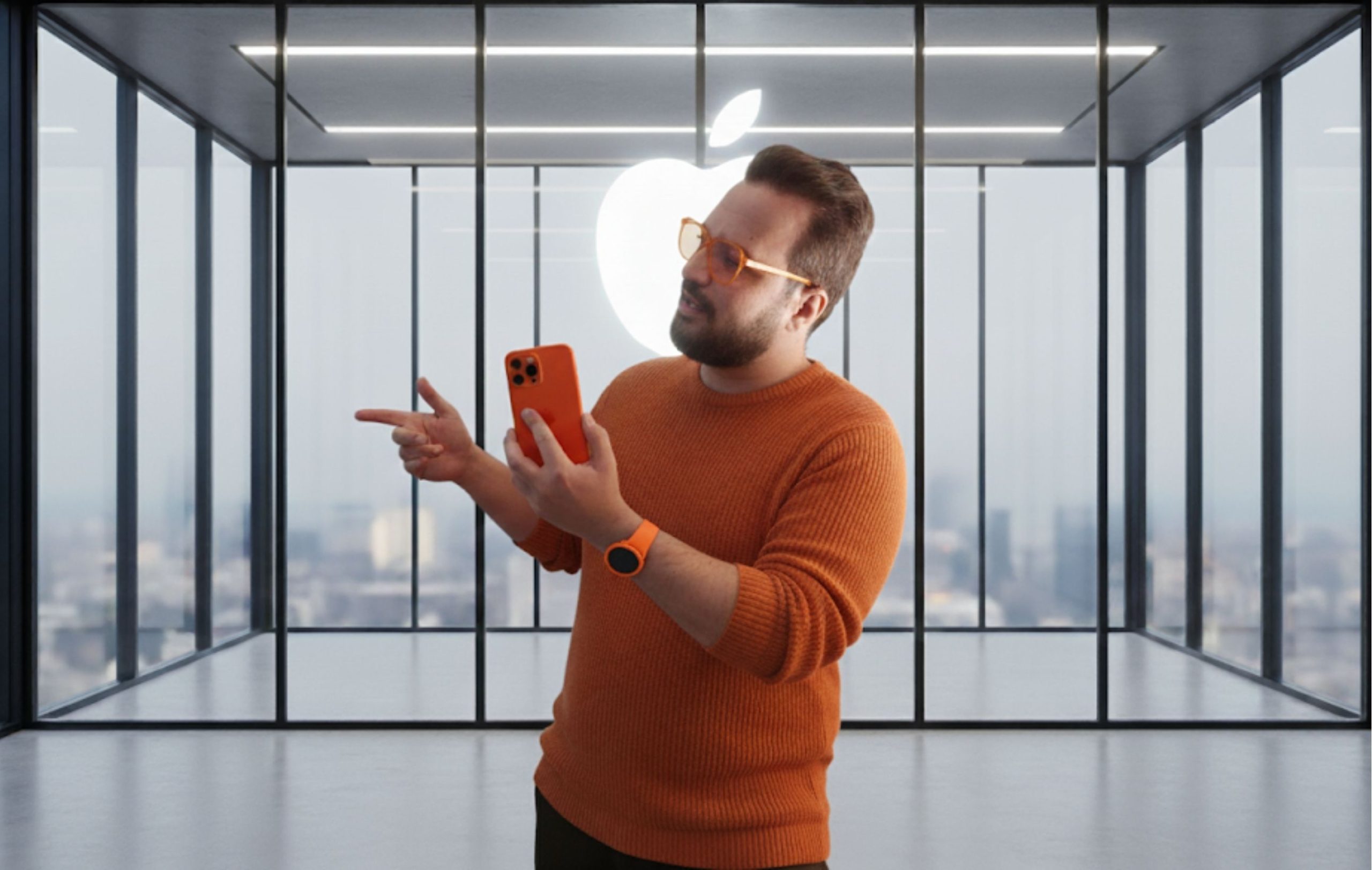 اپل با آیفون ۱۷ به سراغ رنگ نارنجی می‌رود: استراتژی جسورانه برای شکستن یکنواختی و تسخیر شبکه‌های اجتماعی