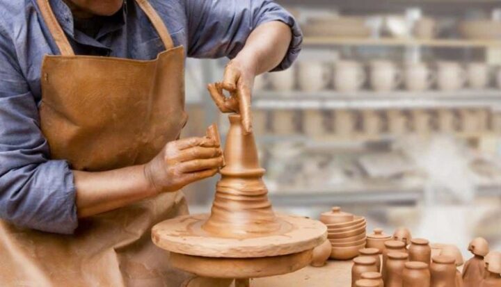 آموزش سفالگری و کسب درآمد از آن