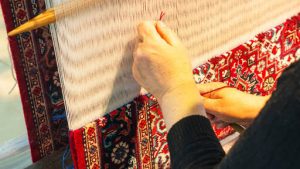 آموزش قالی بافی
