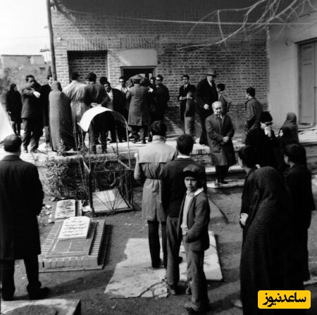 خاکسپاری فروغ فرخزاد