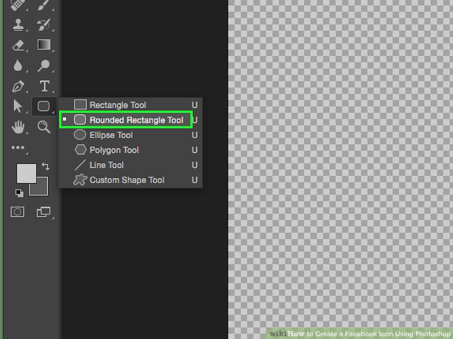 ابزار Rounded Rectangle