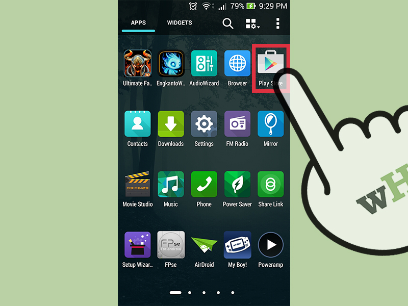 برنامه ی Google Play Store