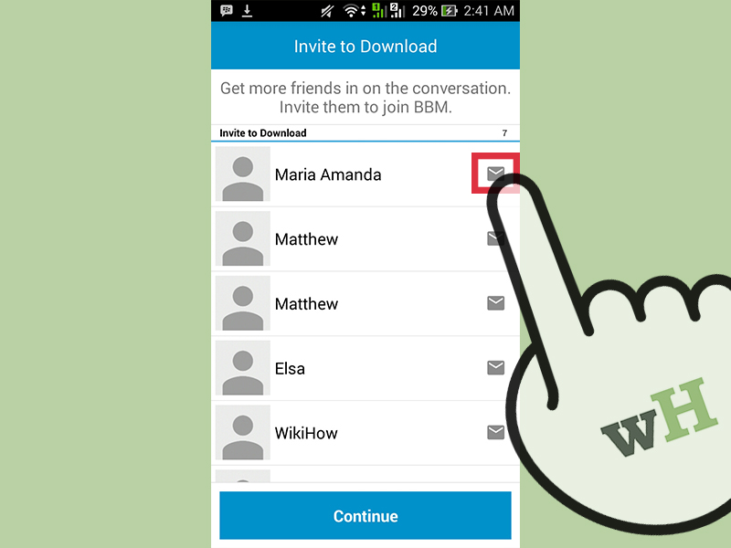 پیام رسان Blackberry