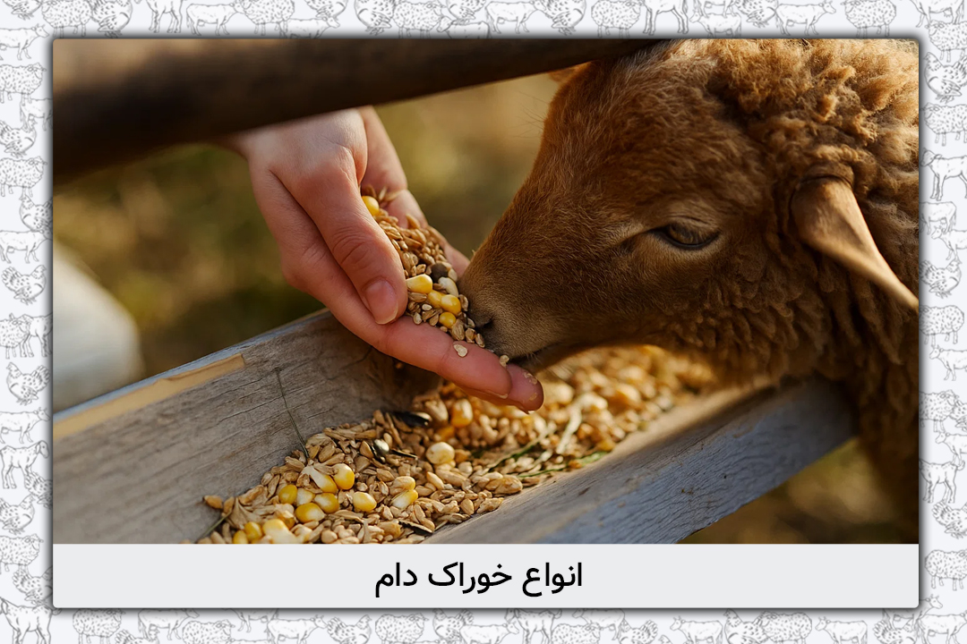 انواع خوراک دام