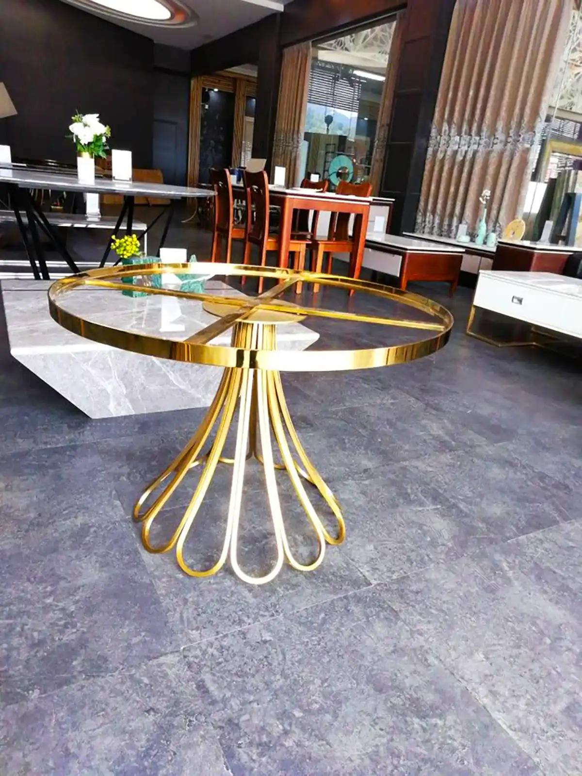 عسلی ترند پایه طلایی