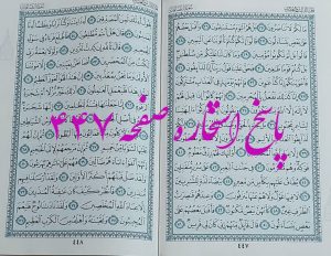 پاسخ استخاره ص 447 قران