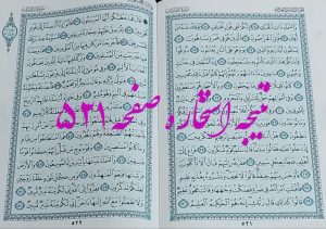 پاسخ استخاره ص 521 قران
