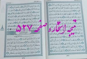 پاسخ استخاره ص 527 قران