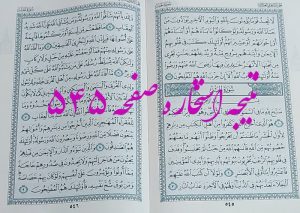 پاسخ استخاره ص 545 قران