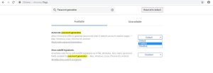 نحوه ی فعال کردن ابزار تولید کننده ی رمز عبور Chrome
