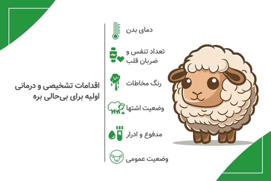 درک بی&zwnj;حالی در بره&zwnj;های شیری