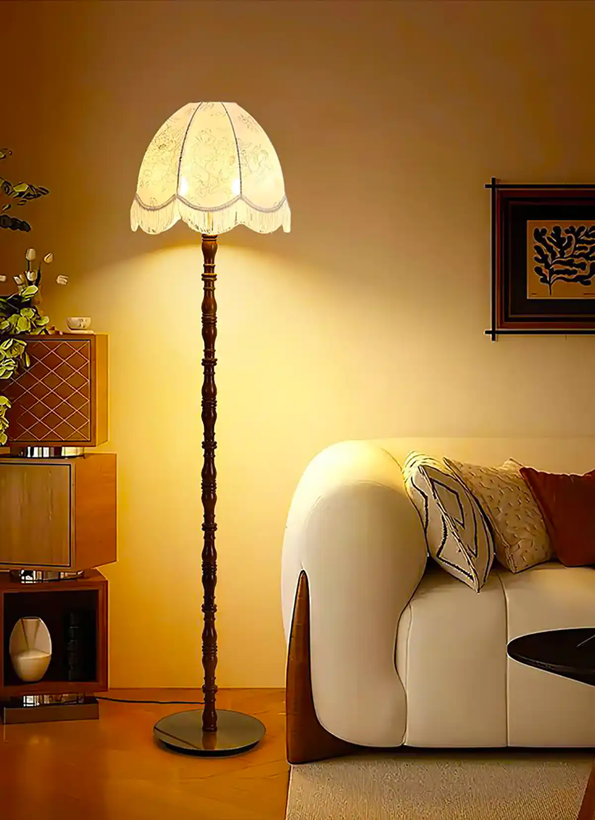 آباژور پایه دار لوکس