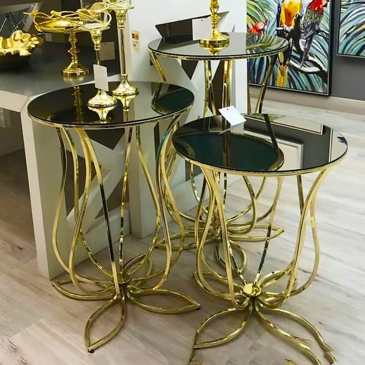 عسلی کنار مبلی فانتزی شیک