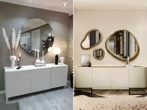 آینه کنسول شیک پذیرایی