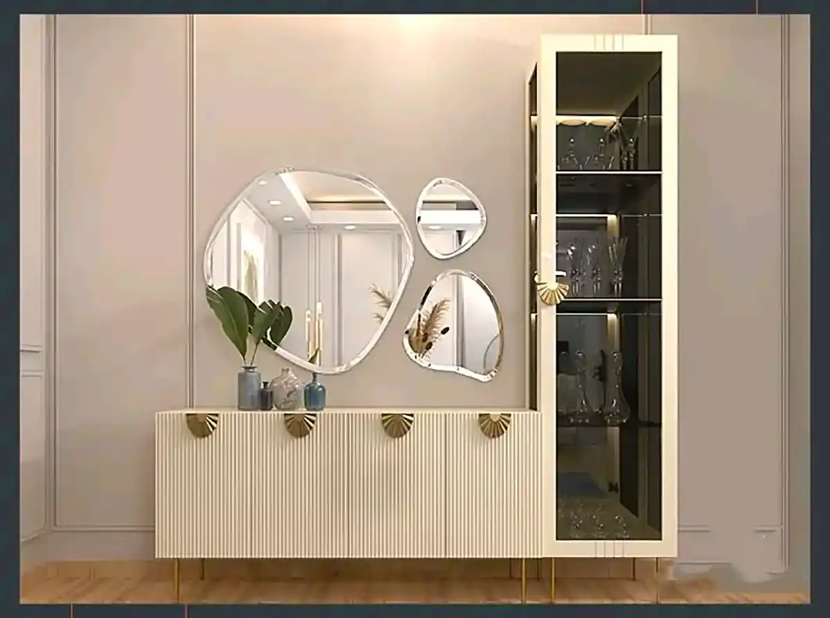 آینه کنسول شیک پذیرایی