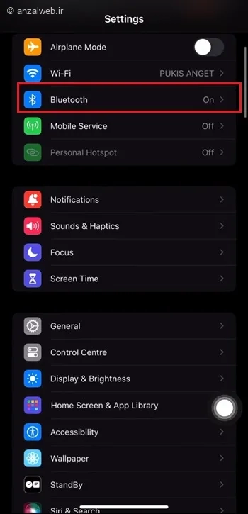 تاریخچه بلوتوث در آیفون