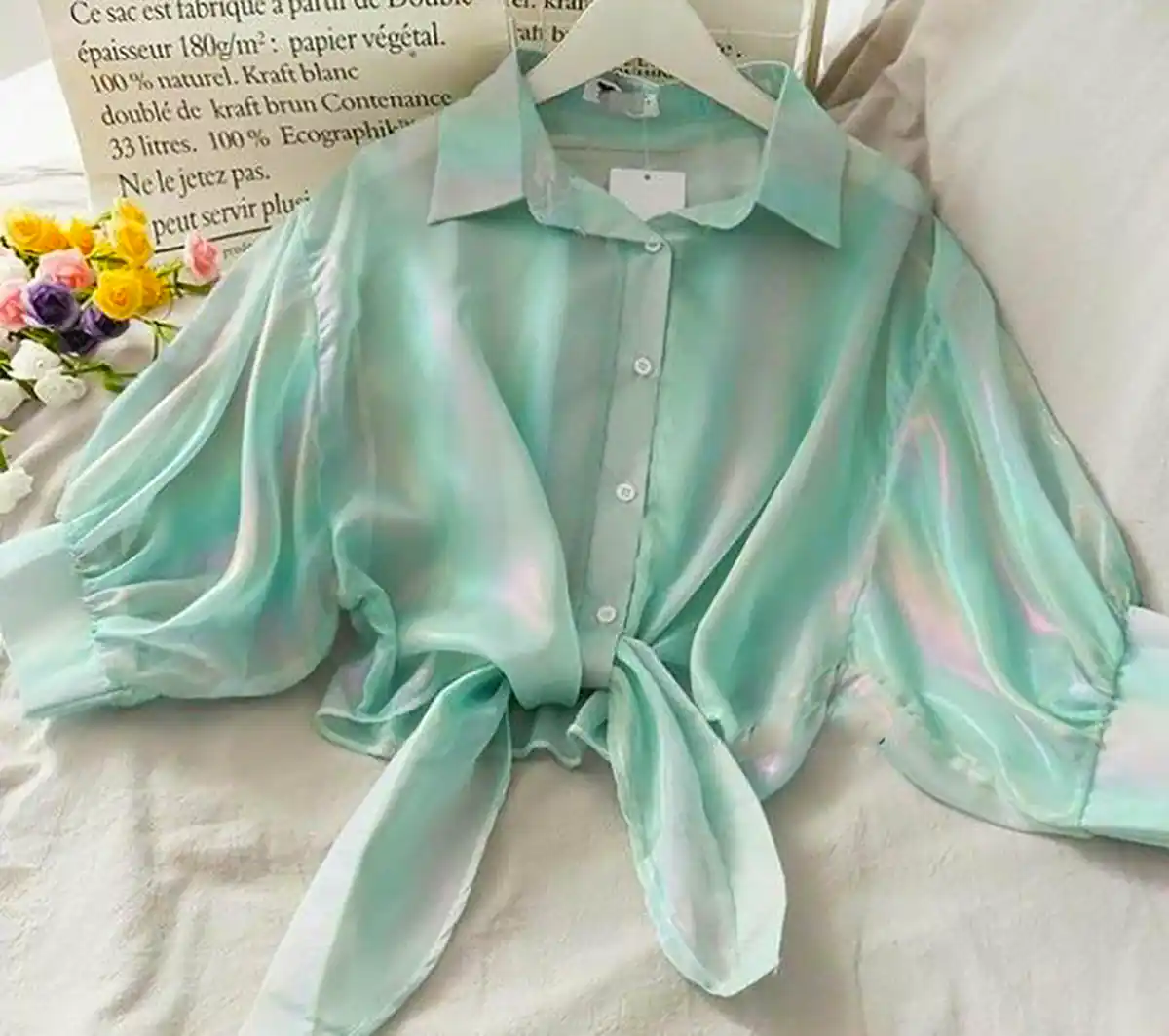 کراپ گره ای شیک دخترونه