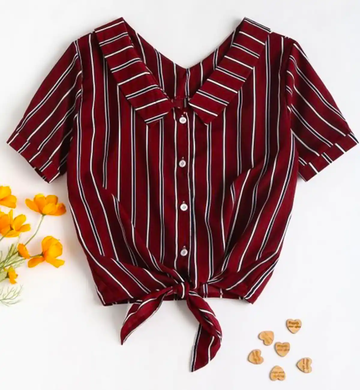 کراپ گره ای شیک دخترونه