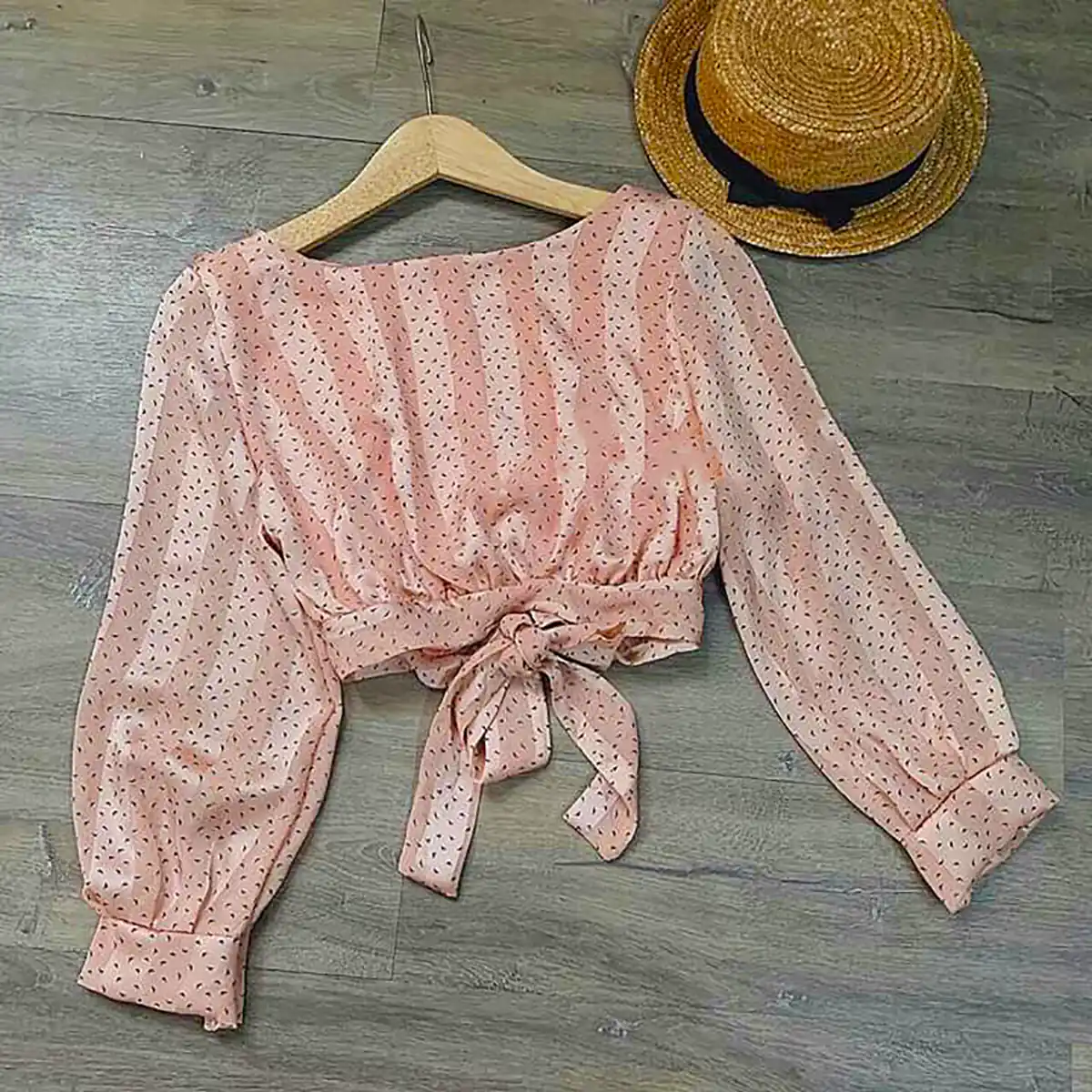 کراپ گره ای شیک دخترونه