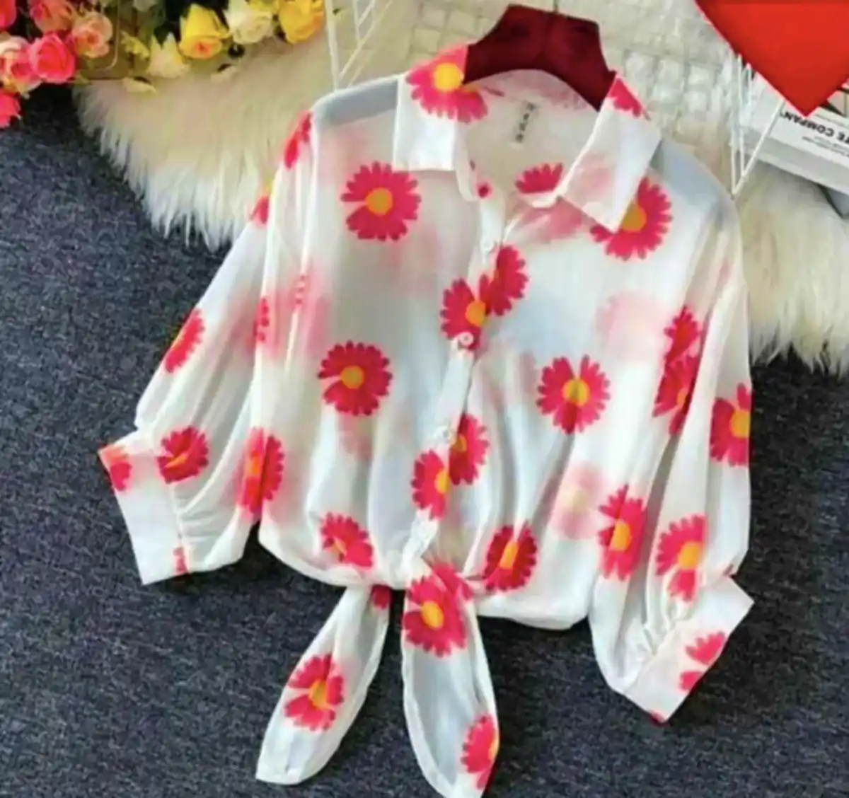 کراپ گره ای شیک دخترونه
