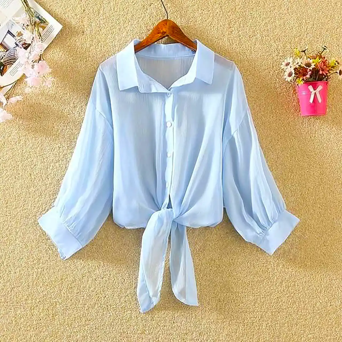 کراپ گره ای شیک دخترونه