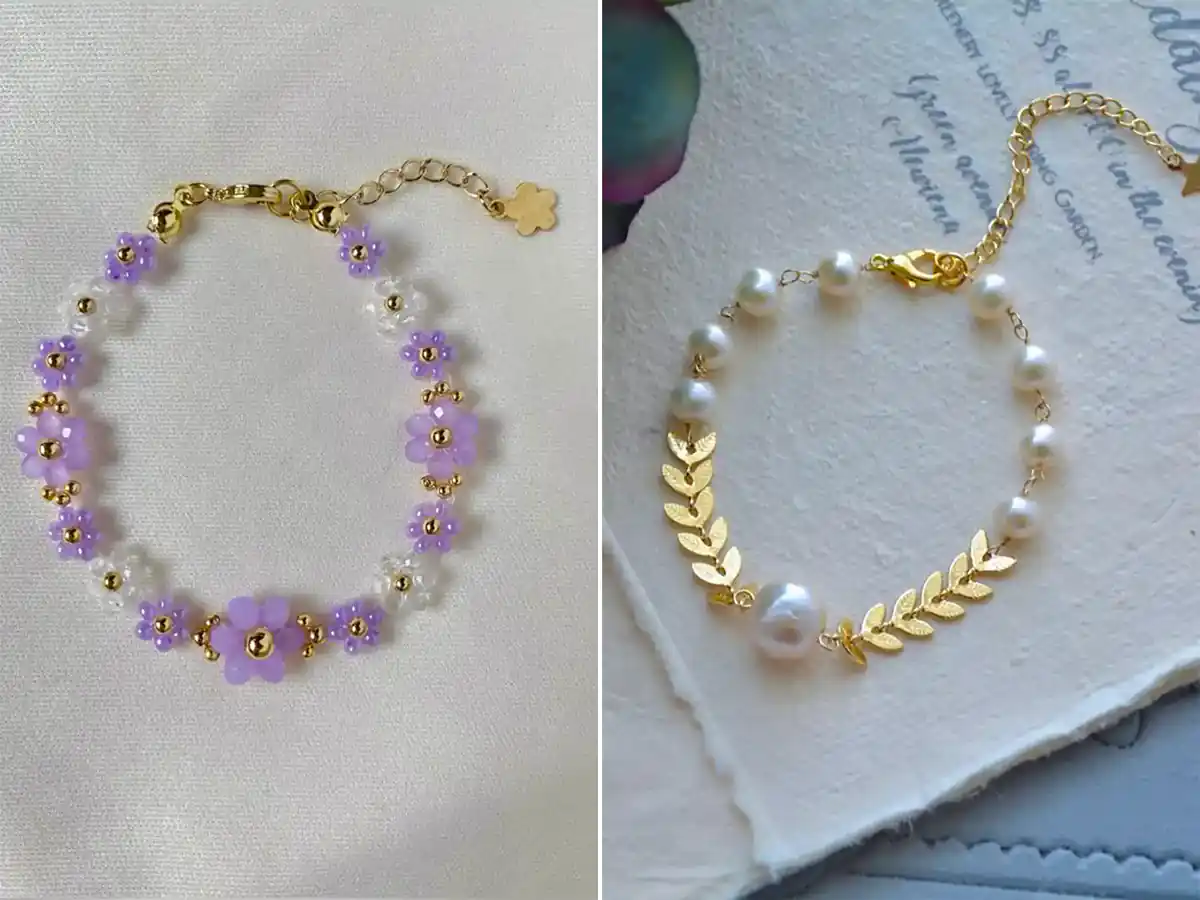 دستبند طلا کیوت دخترانه