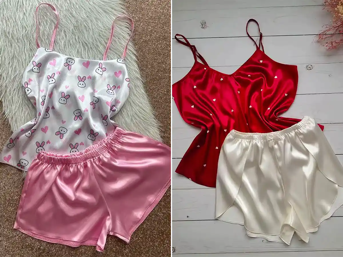 لباس خواب زنانه ساتن