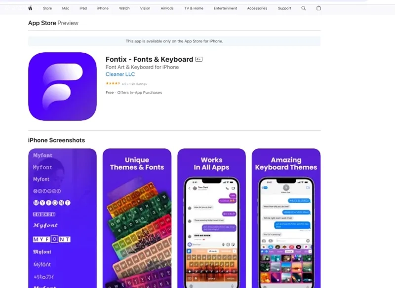 تغییر فونت کل گوشی ایفون