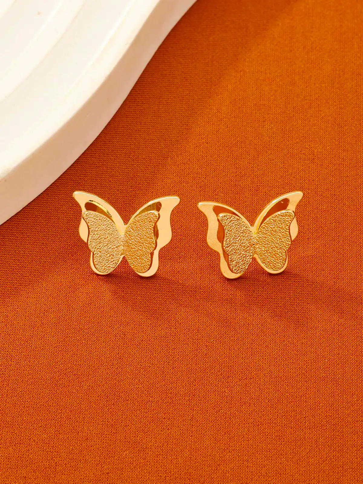 گوشواره میخی طلا جدید