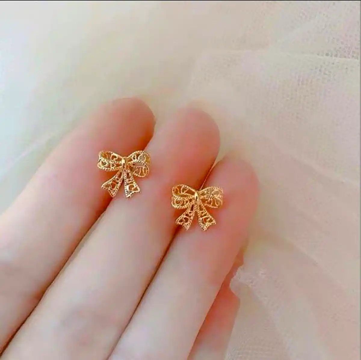گوشواره ریز طلا زیبا
