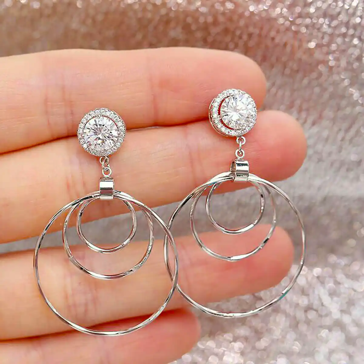 گوشواره طلا با کلاس شیک