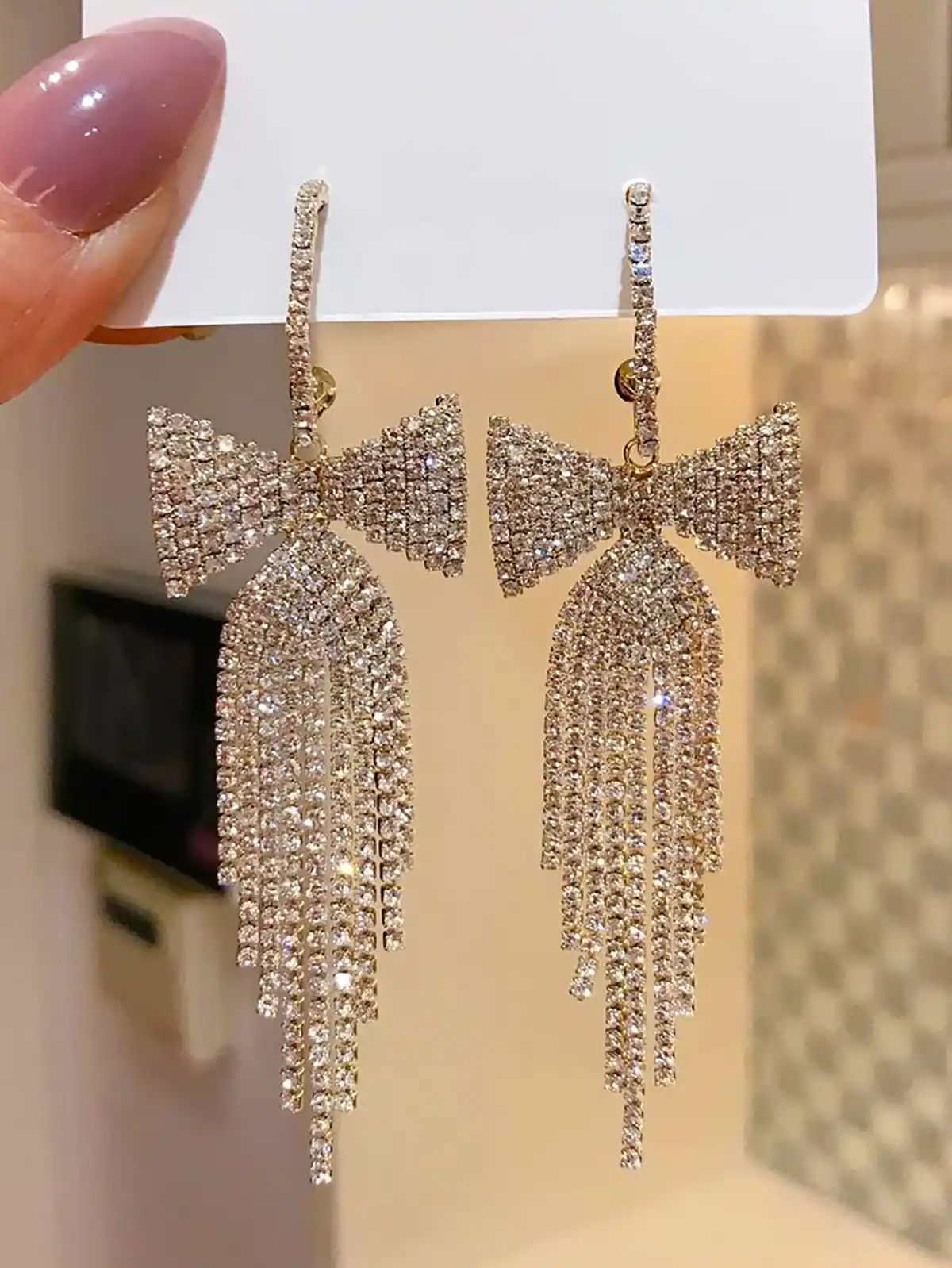 گوشواره طلا زنانه زیبا