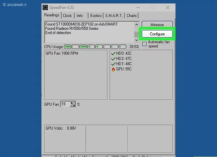 کنترل سرعت فن کامپیوتر و کیس