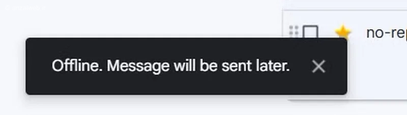 ذخیره ایمیل ها برای نسخه جیمیل بدون اینترنت